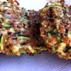 Crunchy Zucchini Fritters with Avocado Dill Dip