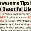 25 Awesome Tricks for a Beautiful Life