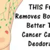 Amazing Fruit: Removes Unpleasant Odour Better than Cancer-Causing Deodorants