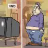 20 Funny Illustrations Proving the World Has Changed for the Worse