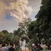 A Wedding to Remember: Couple Says ‘Yes’ as the Philippines Volcano Begins to Erupt
