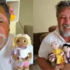 A Grandpa with Vitiligo Crochets Vitilgo Dolls for Children with the Same Condition