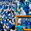 In Midst of Coronavirus Outbreak, 3500 People Dressed as Smurfs Gather in France to Beat World Record