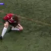 Female Scottish Football Player Put Back Her Dislocated Knee into Mid Game & Continued Playing