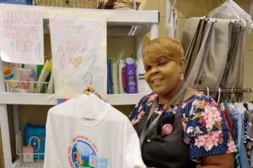 This High School Janitor Has a ‘Giving Closet’ from Where She Gives Homeless Students Clothes & Soap
