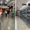 Panic in the US amidst COVID-19 Outbreak: Supermarket Long Lines & Empty Shelves