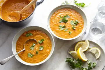 Delicious & Vegan Friendly: Red Lentil Soup Enriched with North African Spices