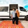 Couple Live a Simple & Adventure-Filled Life in a DIY Sprinter Van Conversion
