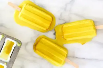 Turmeric Golden Milk Popsicles to Help Boost the Immune System
