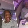A Plane Passenger Gives Up His First-Class Seat To An 88 Y.O. Lady, Making Her Dream Come True