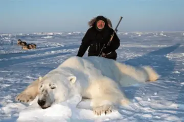 Trophy Hunters Pose With Dead Polar Bears In Company Ad Offering $44,000 Hunting Trips