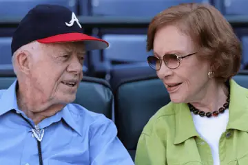 Presidential Couple Jimmy And Rosalynn Carter Celebrate Historic 74th Anniversary