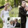 Couple Celebrates Their 60th Wedding Anniversary Wearing Their Original Outfits