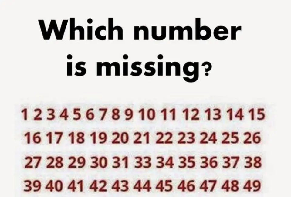 Can YOU Spot the Missing Number in this Viral Puzzle?