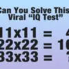 Only Geniuses can Solve this Viral 11x11 Puzzle: Correct Answer Explained