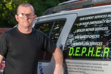 Real Life Hero: This Plumber Helped Vulnerable Families by Fixing their Plumbing & Heating for Free
