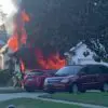 Real Life Hero: Amazon Driver Runs inside a Burning Home to Save a Trapped Man
