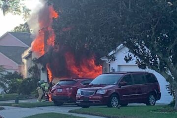 Real Life Hero: Amazon Driver Runs inside a Burning Home to Save a Trapped Man