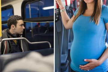 Man Says He Refuses to Give Up His Seat for Pregnant Women because of Long Working Hours