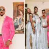 Man Comes at a Nigerian Wedding with 6 Pregnant Women, all Carrying His Children