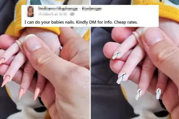 Mom Gets Slammed for Giving Her Baby a Manicure with Long Nails
