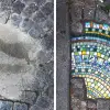 Artist Fixes Public Potholes with Colorful Mosaics
