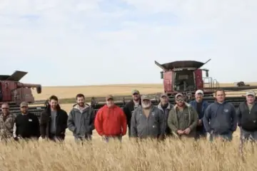 Farmer Suffers a Heart Attack so His Neighbors Get Together to Harvest His Crops