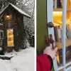 Librarian Transforms a 110-Year-Old Tree Stump into a Free Library for the Community