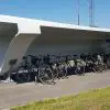 Denmark Cleverly Repurposes Old Wind Turbine Blades as Bike Shelters