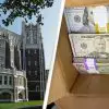 Amazing: Professor Gets a Box with $100 Bills Totaling $18,000 Anonymously to Help His Students