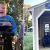 Heartwarming: Teens Build a Bus Stop Shelter for a 5-Year-Old Wheelchair User to Keep Him Safe from Harsh Weather