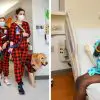 Heartwarming: Dogs in Pajamas Visit Patients at the Texas Children’s Hospital for the Holidays