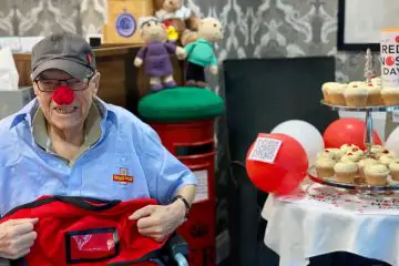 98-Year-Old Postman at Care Home Gifted a Royal Uniform
