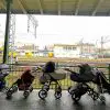 Heartwarming: Moms in Poland Leave a Bunch of Strollers for the Ukrainian Moms Crossing the Border