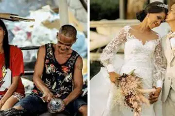Homeless Couple Gets a Surprise Wedding Organized for Them & a Total Makeover after being Together for 24 Years
