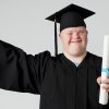 Graduate with Down Syndrome Makes History at Olympia College