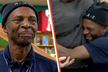 This School Janitor Drops to His Knees & Cries after Coworkers Bought Him a New Truck